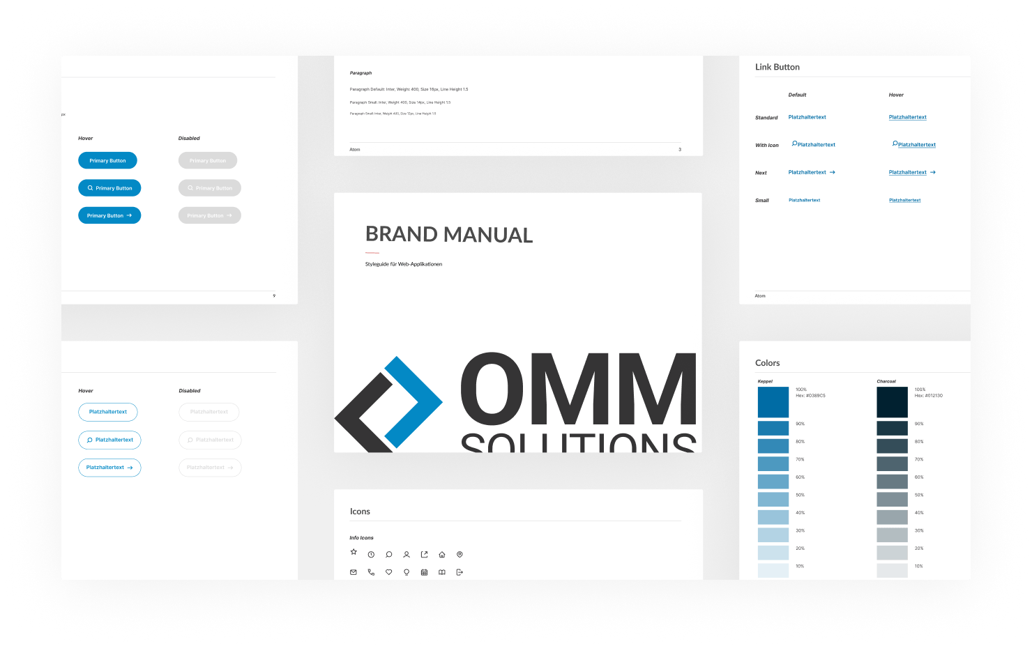OMM Styleguide Impressionen