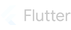Flutter Logo white
